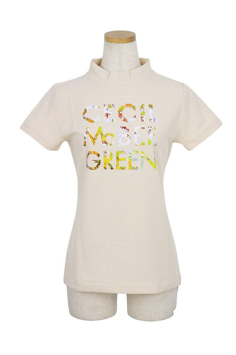 여성을위한 하이 넥 셔츠 Cecil McBee Green Cecil McBee Green 2025 Spring/Summer New Golf Wear