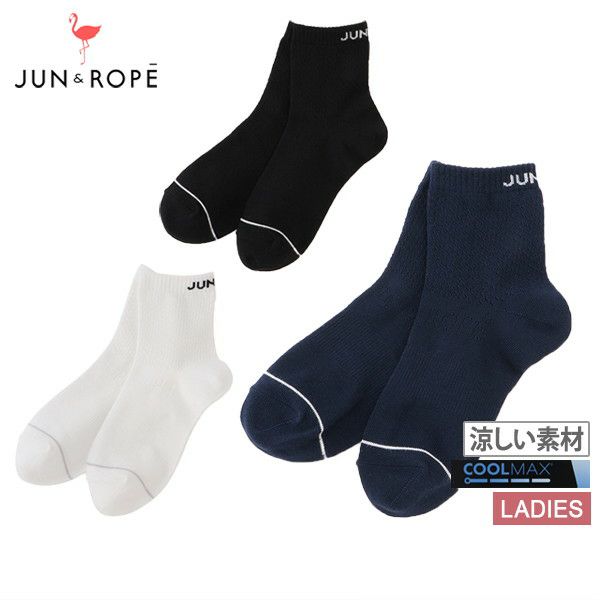Women's Socks Jun & Rope Jun & Rope JUN & Rope 2025 Spring/Summer New Golf
