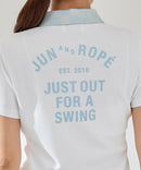 여성을위한 폴로 셔츠 Jun & Lope Jun & Lope Jun & Rope Golf Wear