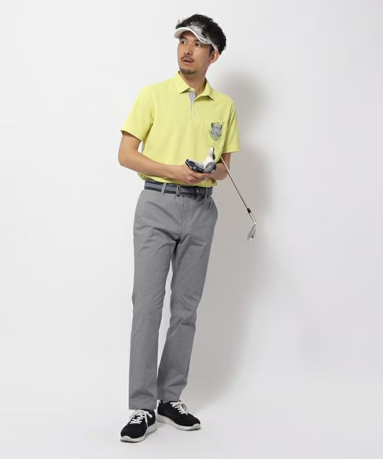 ロングパンツ メンズ アダバット adabat 2025 春夏 新作 ゴルフウェア