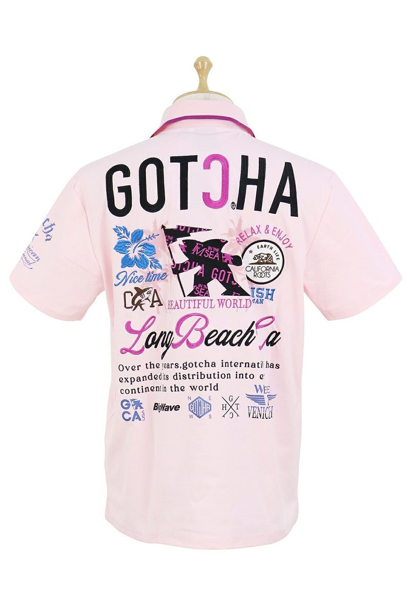 Polo shirt for men Gatcha Gatcha Golf GOTCHA GOLF 2025 Fall/Winter New Golf Wear
