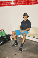 남자 바지 녹색 가장자리 원숭이 골프 착용