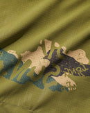 男士休閒襯衫綠色邊緣猴子綠色邊緣猴子高爾夫服裝