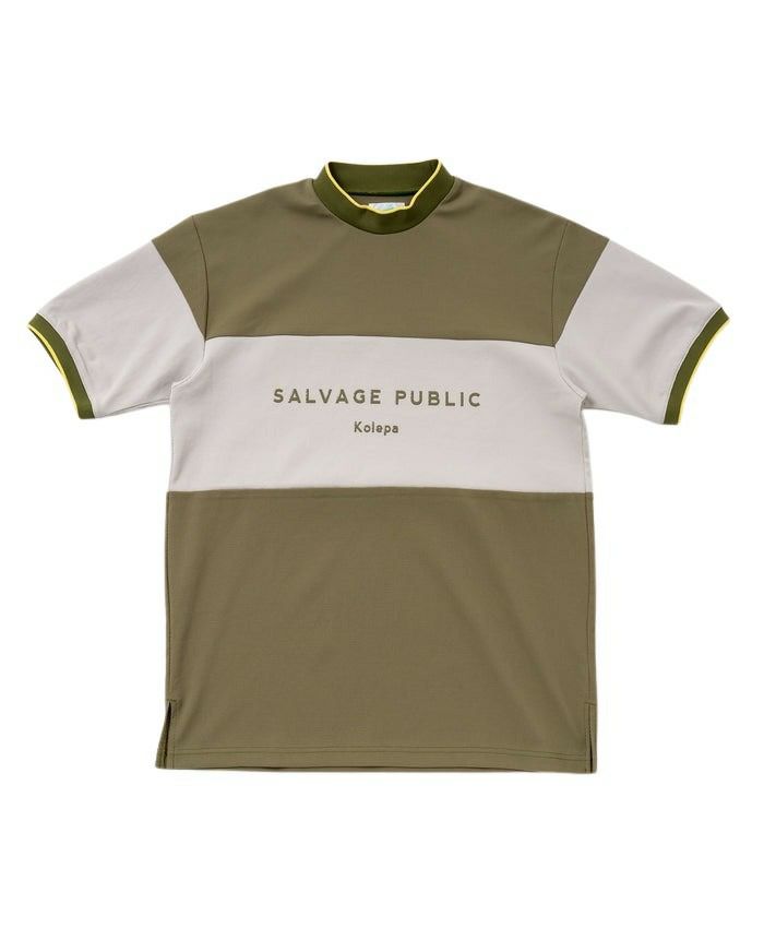 ハイネックシャツ メンズ サルベージパブリックコレパ SALVAGE PUBLIC Kolepa 2025 秋冬 新作 ゴルフウェア
