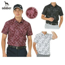 ポロシャツ メンズ アダバット adabat 2025 秋冬 新作 ゴルフウェア