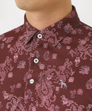 ポロシャツ メンズ アダバット adabat 2025 秋冬 新作 ゴルフウェア