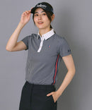 Women's polo shirt adabat adabat 2025 autumn/winter new golf wear