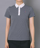Women's polo shirt adabat adabat 2025 autumn/winter new golf wear