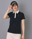 Women's polo shirt adabat adabat 2025 autumn/winter new golf wear