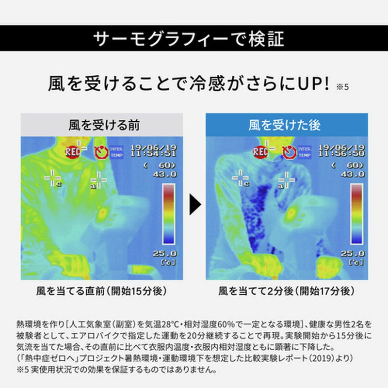 インナーシャツ メンズ フリーズテック 氷撃 FREEZE TECH  氷撃 テレビでも紹介された話題の冷感冷却アイテム 「氷撃 フリーズテック」 ゴルフウェア