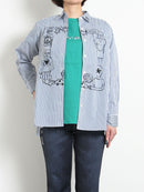 カジュアルシャツ レディース カステルバジャック CASTELBAJAC 2025 秋冬 新作