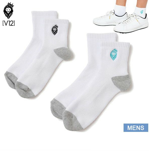 Men's Socks V12 Golf V-Twelve 2025 Fall/Winter New Golf