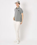 Women's polo shirt adabat adabat 2025 autumn/winter new golf wear