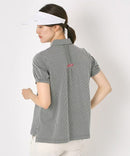 Women's polo shirt adabat adabat 2025 autumn/winter new golf wear