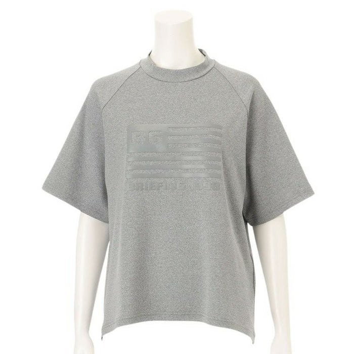 BRIEFING オリーブ ハイネックシャツ S レディース　カーキ BRIEFING tシャツ 「BRIEFING GOLF／ブリーフィングゴルフ