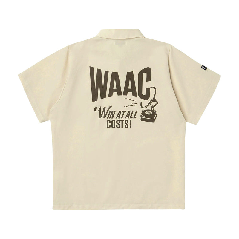 폴로 셔츠 남자 WAC 와이 일본 일본 진품 제품 2025 가을/겨울 새 골프 착용