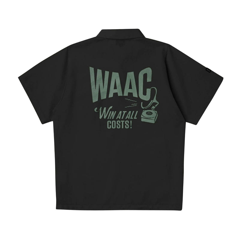 폴로 셔츠 남자 WAC 와이 일본 일본 진품 제품 2025 가을/겨울 새 골프 착용