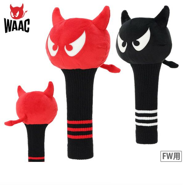 남성과 여성을위한 헤드 커버 WAC Waac Japanese Genuine Product 2025 가을/겨울 새 골프