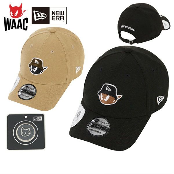 남성과 여성을위한 모자 WAC X New Era Golf Collaboration Waac X New Era Golf Japanese Genuine Product 2025 가을/겨울 뉴 골프
