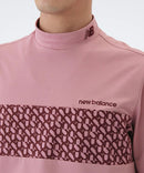 High neck shirt for men New Balance Golf New balance golf 2025 Fall/Winter New golf wear