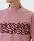 High neck shirt for men New Balance Golf New balance golf 2025 Fall/Winter New golf wear