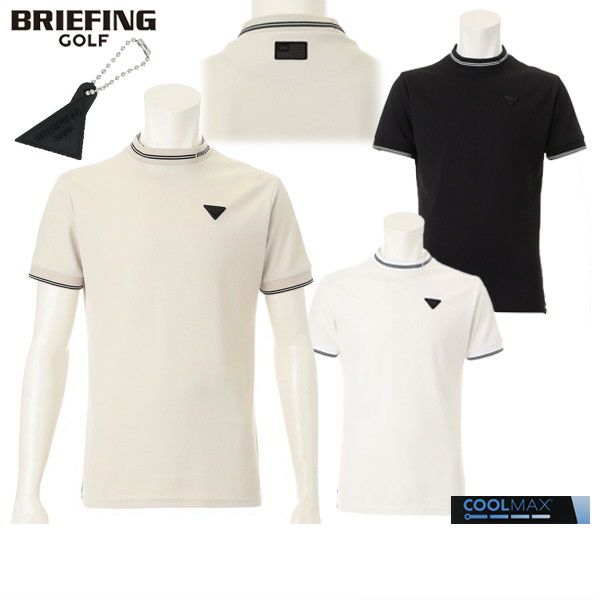 High neck shirt for men, briefing golf, BRIEFING GOLF 2025, autumn/winter, new golf wear