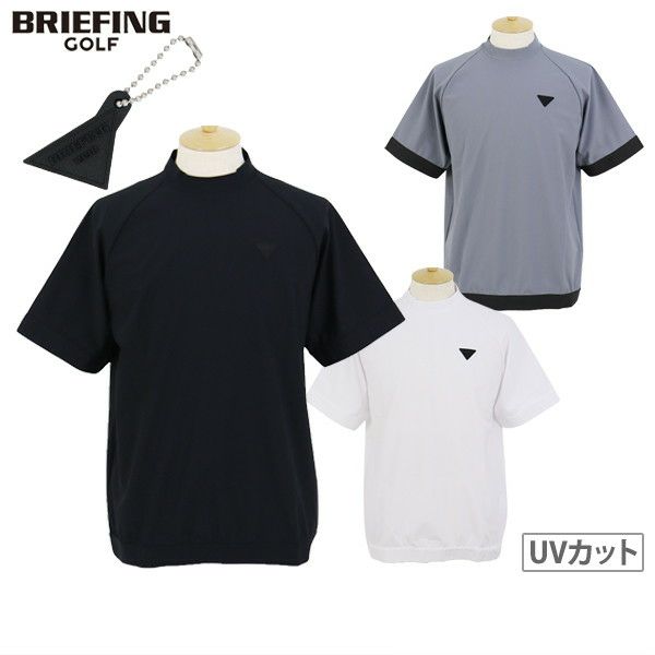 High neck shirt for men, briefing golf, BRIEFING GOLF 2025, autumn/winter, new golf wear