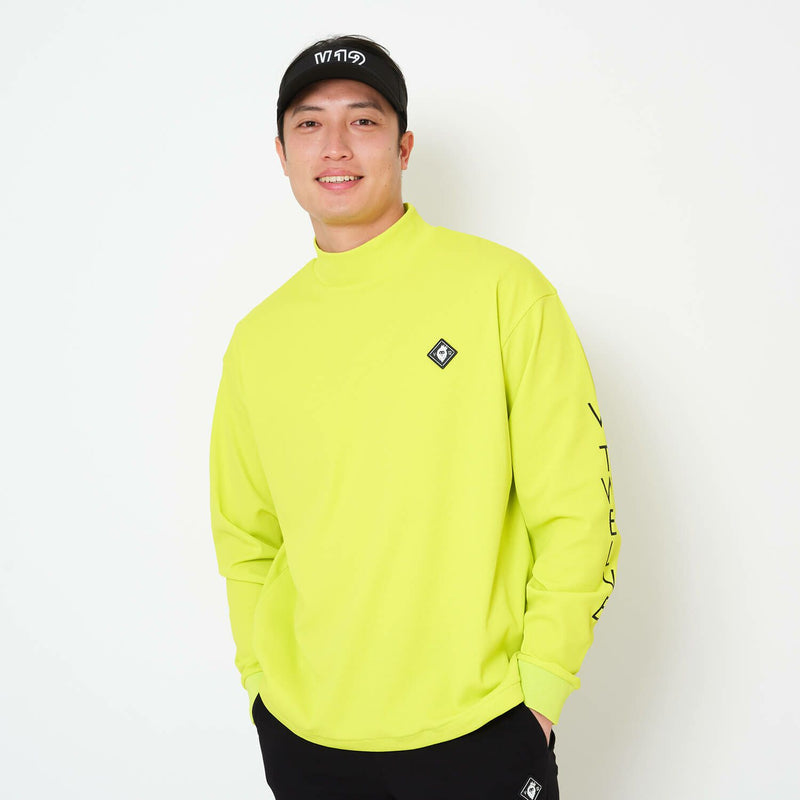 High neck shirt for men V12 golf V-Twelve 2025 autumn/winter new golf wear