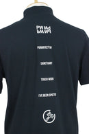 High neck shirt for men PW CIRCULUS 2025 Fall/Winter New Golf Wear