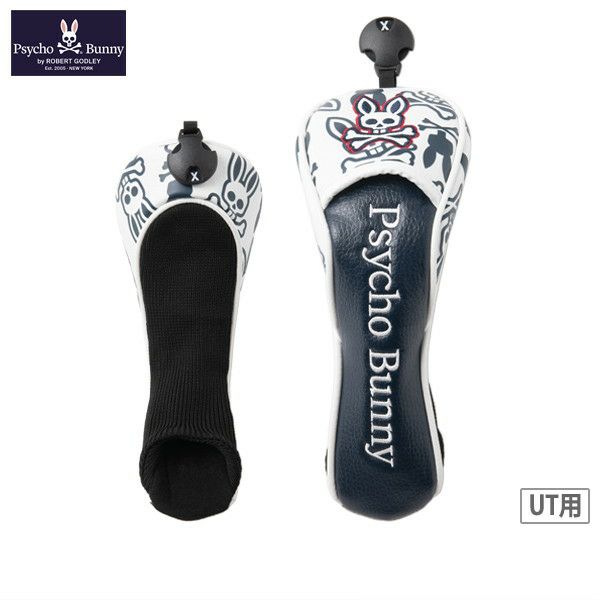 Head cover for men and women Psycho Bunny Japanese genuine product 2025 Fall/Winter New Golf