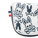 男性和女人的推杆封面Psycho Bunny Japanese Funine Product 2025秋季/冬季新高尔夫