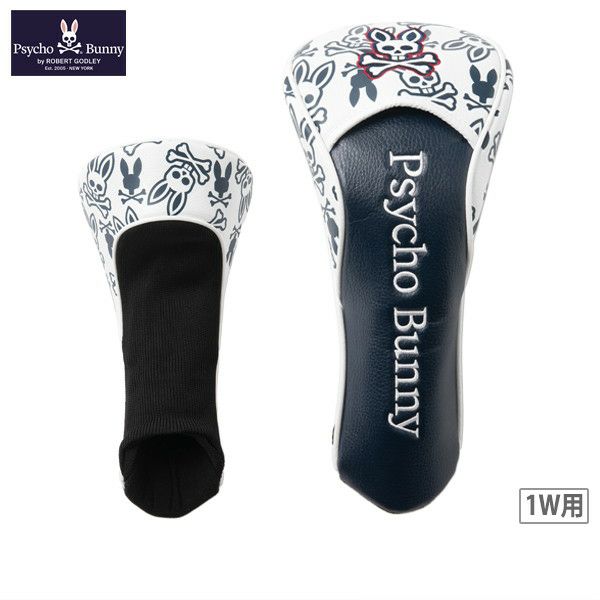 Head cover for men and women Psycho Bunny Japanese genuine product 2025 Fall/Winter New Golf