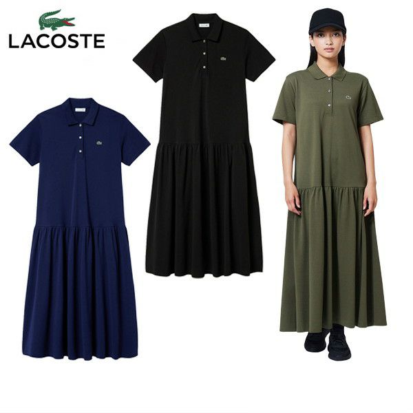 Ladies' Dress Lacoste LACOSTE Japan Official Product 2025 Fall/Winter New