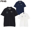 polo衬衫男士ping ping 2025秋冬新高尔夫服装