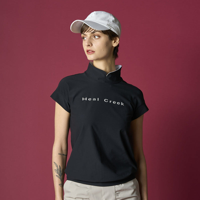 High neck shirt for women Heal Creek 2025 Fall/Winter New Golf Wear
