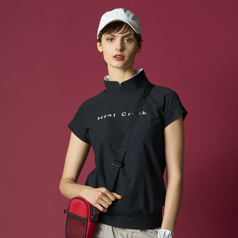 High neck shirt for women Heal Creek 2025 Fall/Winter New Golf Wear