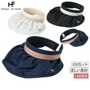 サンバイザー レディース ヒールクリーク Heal Creek 2025 秋冬 新作 ゴルフ