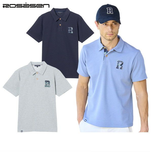 Men's Polo Shirt ROSASEN 2025 Fall/Winter New Golf Wear