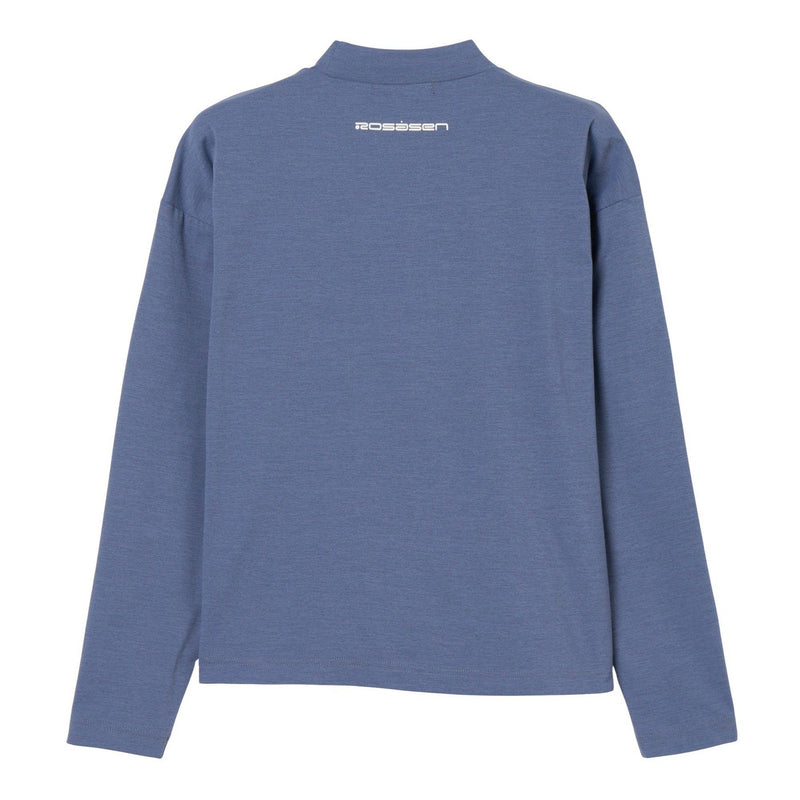 High neck shirt for women Rosasen 2025 Autumn/Winter New Golf Wear
