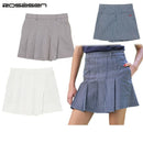 Women's Skirt ROSASEN 2025 Fall/Winter New Golf Wear