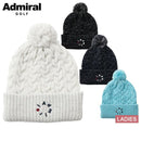 Admiral Golf Knitted Hat for Women Admiral Golf Japan Authentic 2025 Fall/Winter New Golf