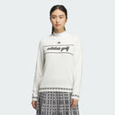Women's Sweater Adidas Adidas Golf Adidas Golf Japan Official Product 2025 Fall/Winter New Golf Wear