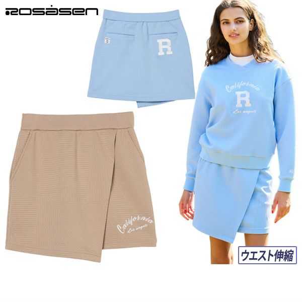 Women's skirt ROSASEN Aline 2025 Autumn/Winter New Golf Wear