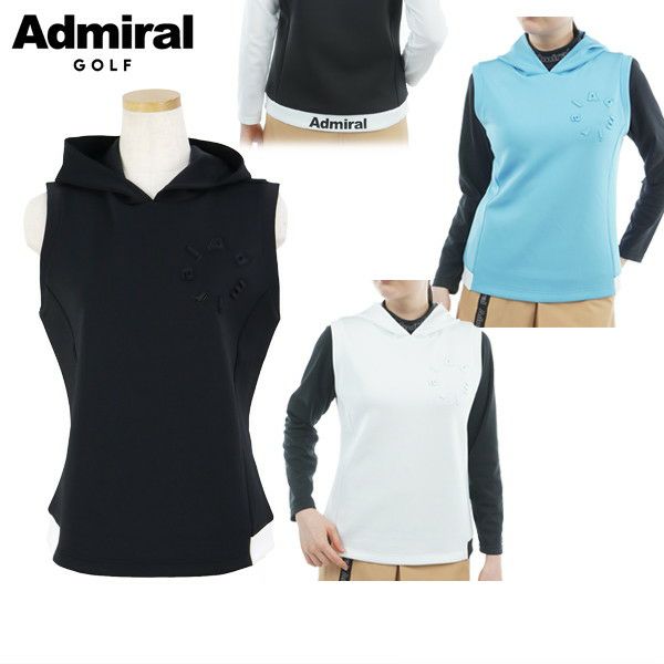 ベスト レディース アドミラルゴルフ Admiral Golf 日本正規品 2025 秋冬 新作 ゴルフウェア