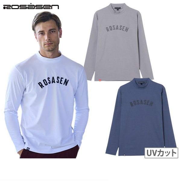 High neck shirt for men ROSASEN 2025 Autumn/Winter New Golf Wear