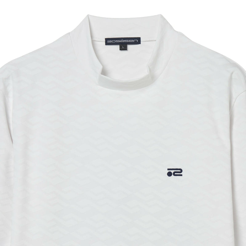 High neck shirt for men ROSASEN 2025 Autumn/Winter New Golf Wear