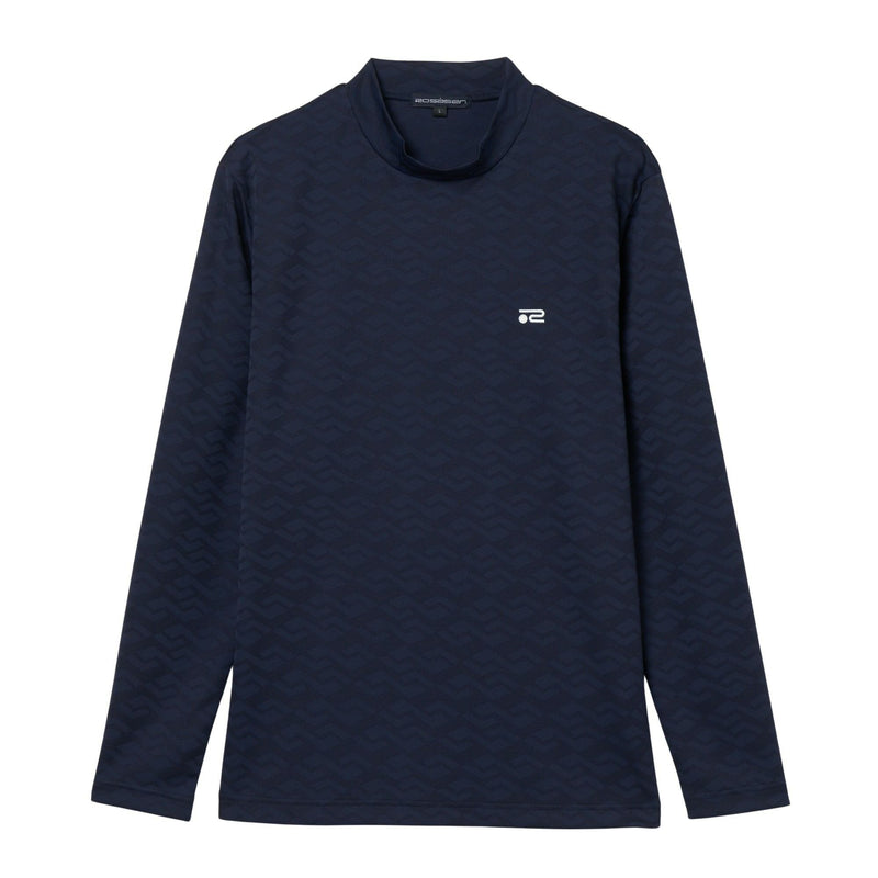 High neck shirt for men ROSASEN 2025 Autumn/Winter New Golf Wear