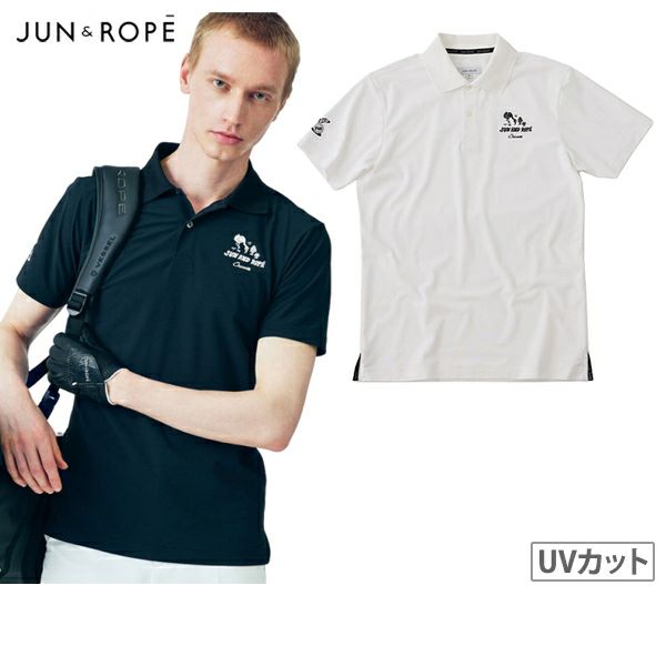 【タイムセール 12/22 13:00迄 50％OFF】ポロシャツ メンズ ジュン＆ロペ ジュンアンドロペ JUN＆ROPE ゴルフウェア ejm95050 ポロシャツ メンズ ジュン＆ロペ ジュンアンドロペ JUN＆ROPE ゴルフウェア