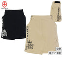 Women's Skirt Castelbajac SPORT BLACK Line 2025 Fall/Winter New Golf Wear