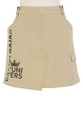 Women's Skirt Castelbajac SPORT BLACK Line 2025 Fall/Winter New Golf Wear